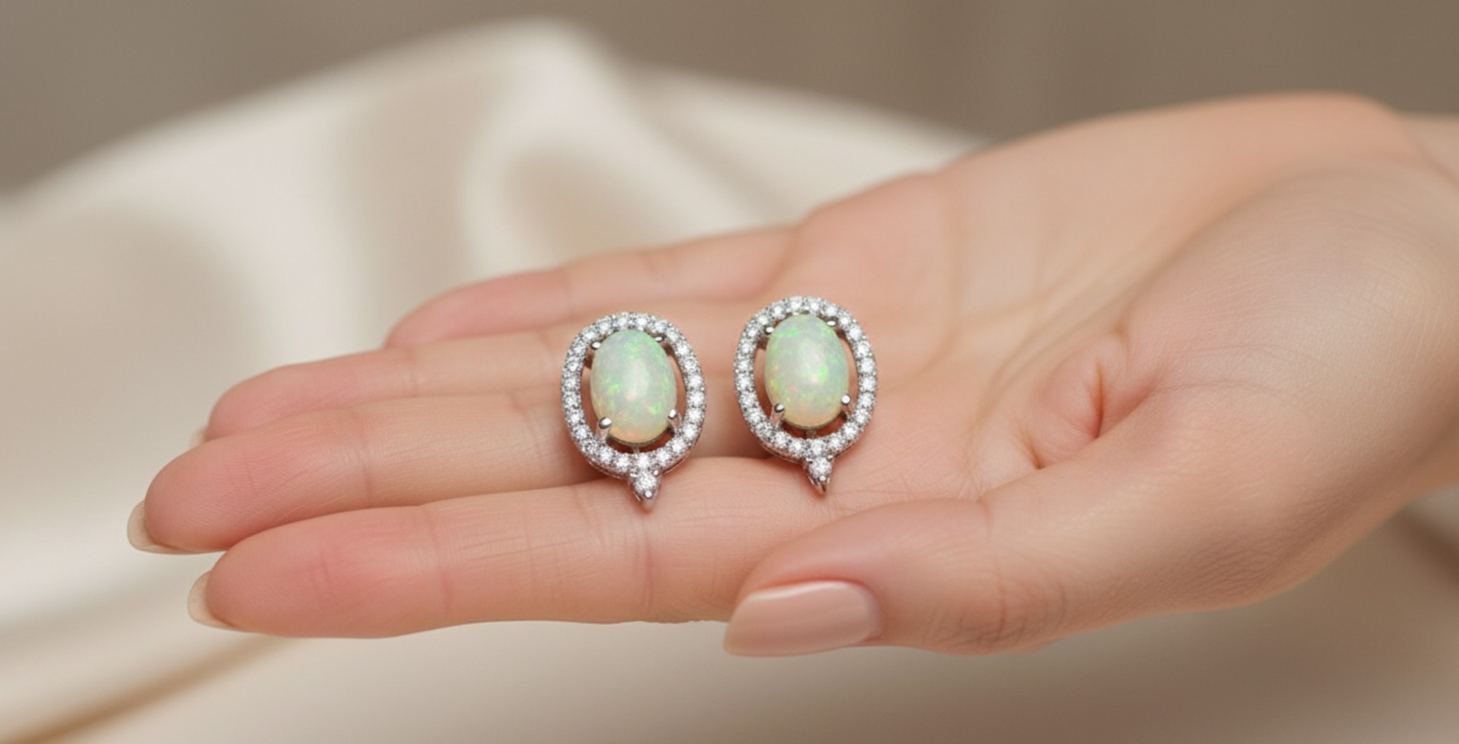 Earring Push With Butterfly image 3
