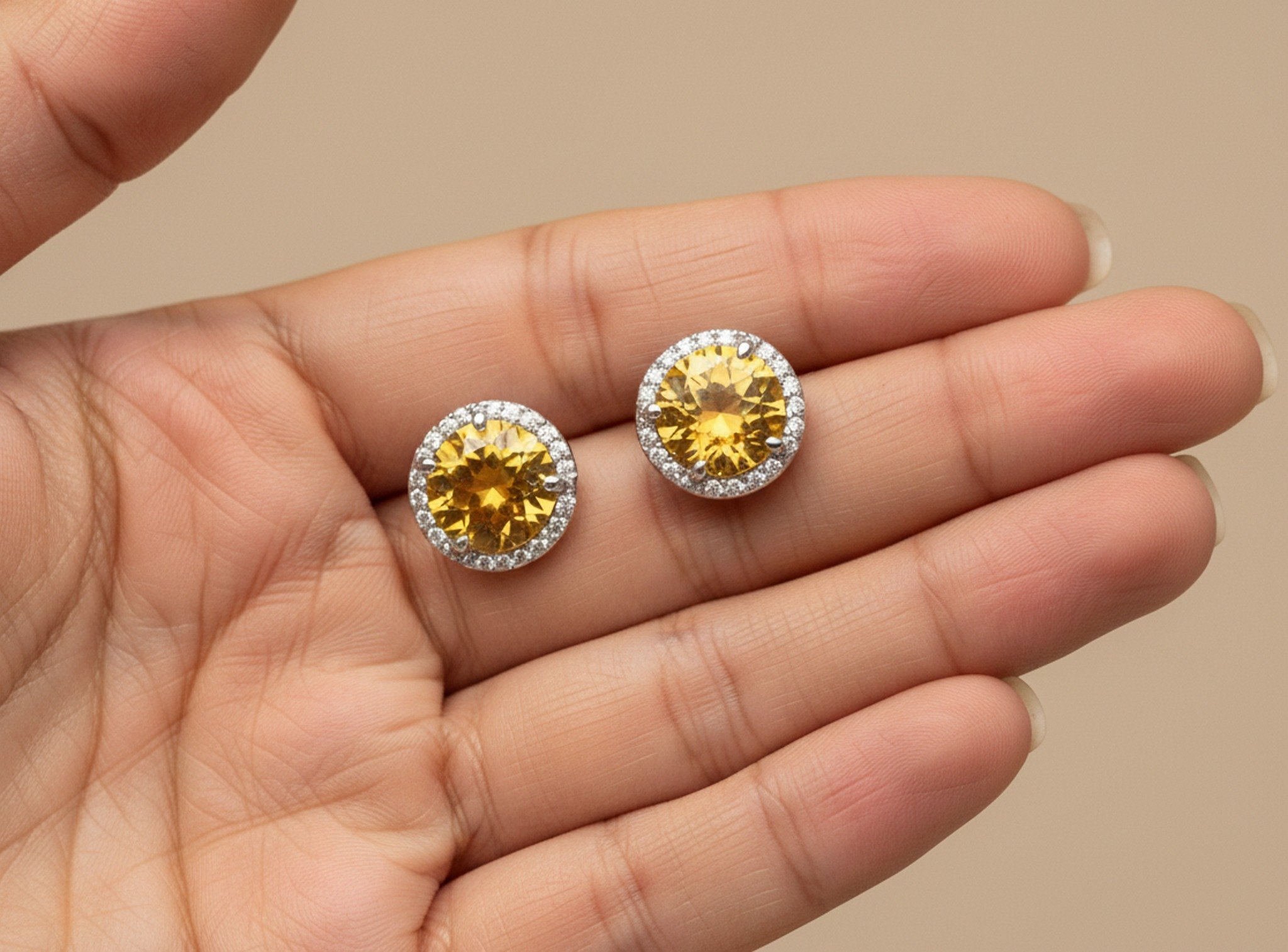 Earring Push With Butterfly image 3
