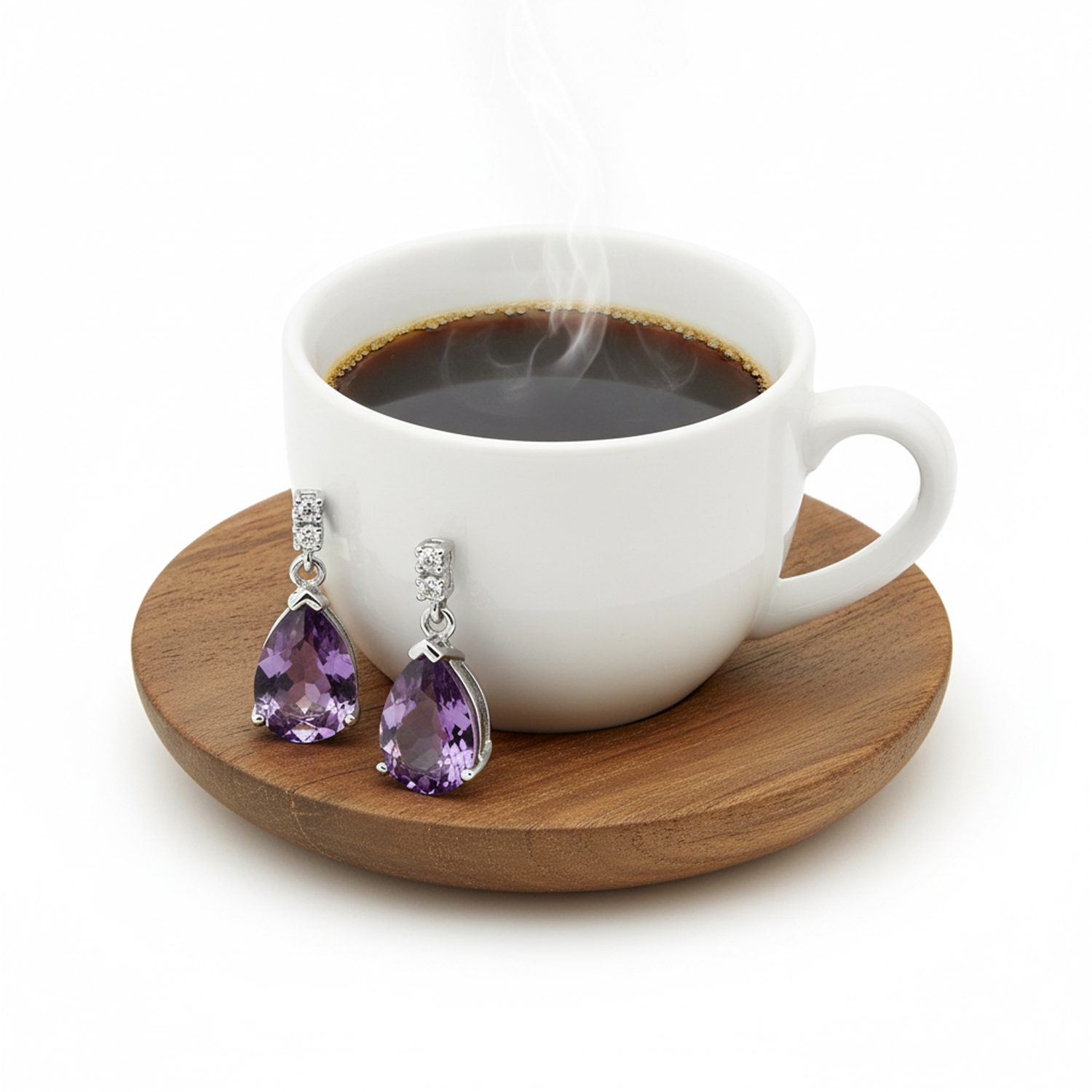 Earring Push With Butterfly image 4