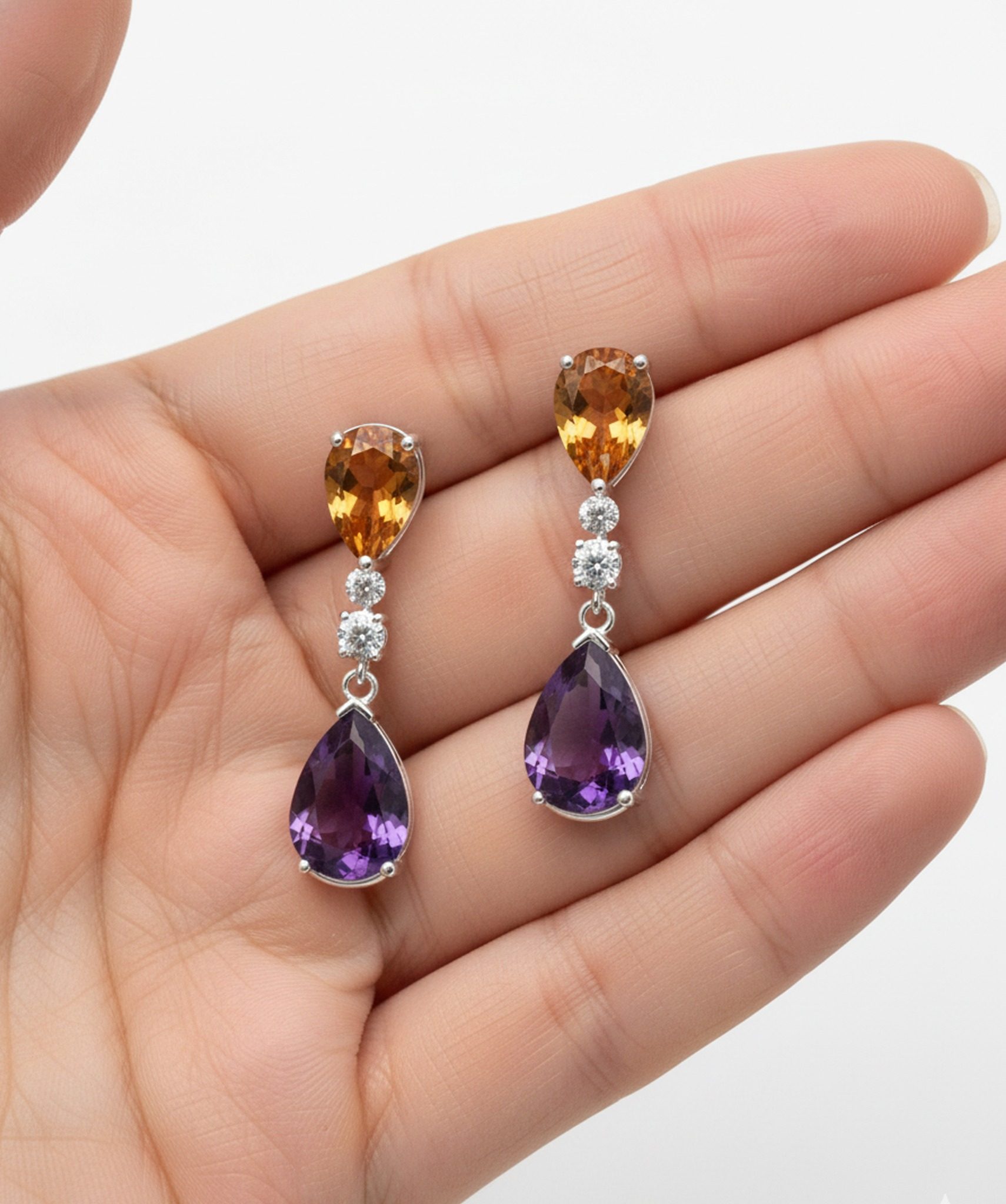 Earring Push With Butterfly image 4