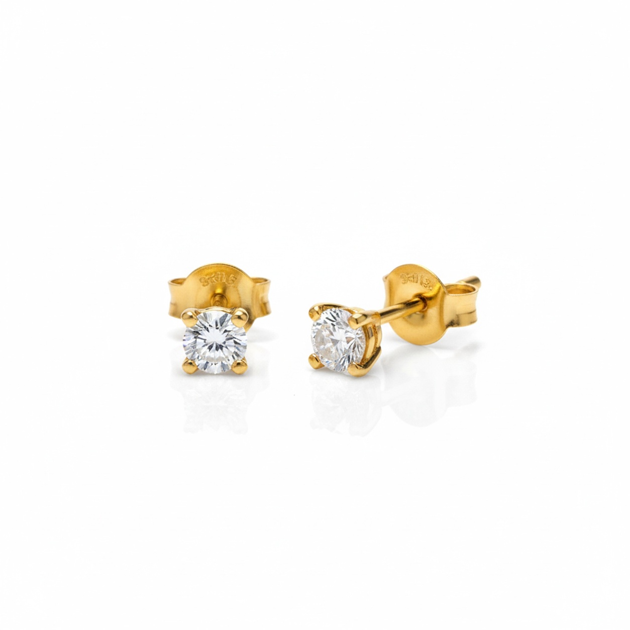 Earring Push With Butterfly image 2