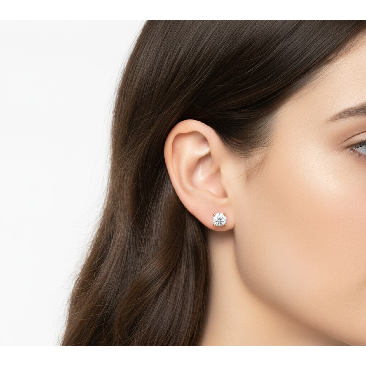 Earring Push With Butterfly image 4
