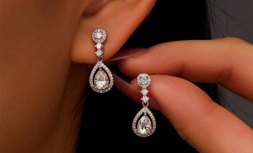 Silver Dangler Earrings