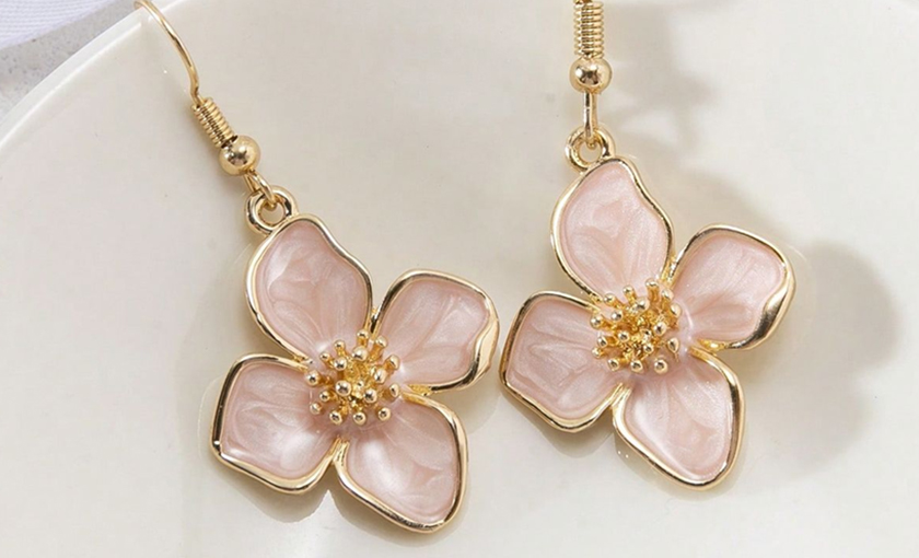 Flower Shape 925 Sterling Silver Pendant