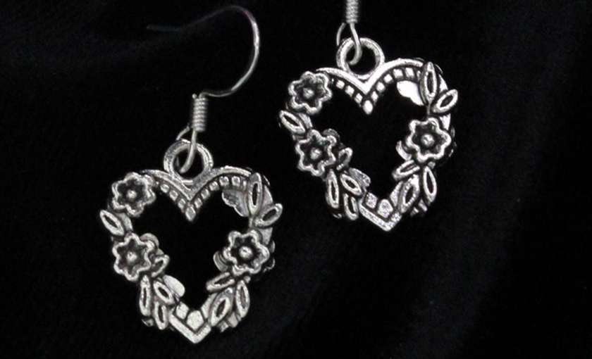 Flower Shape 925 Sterling Silver Pendant