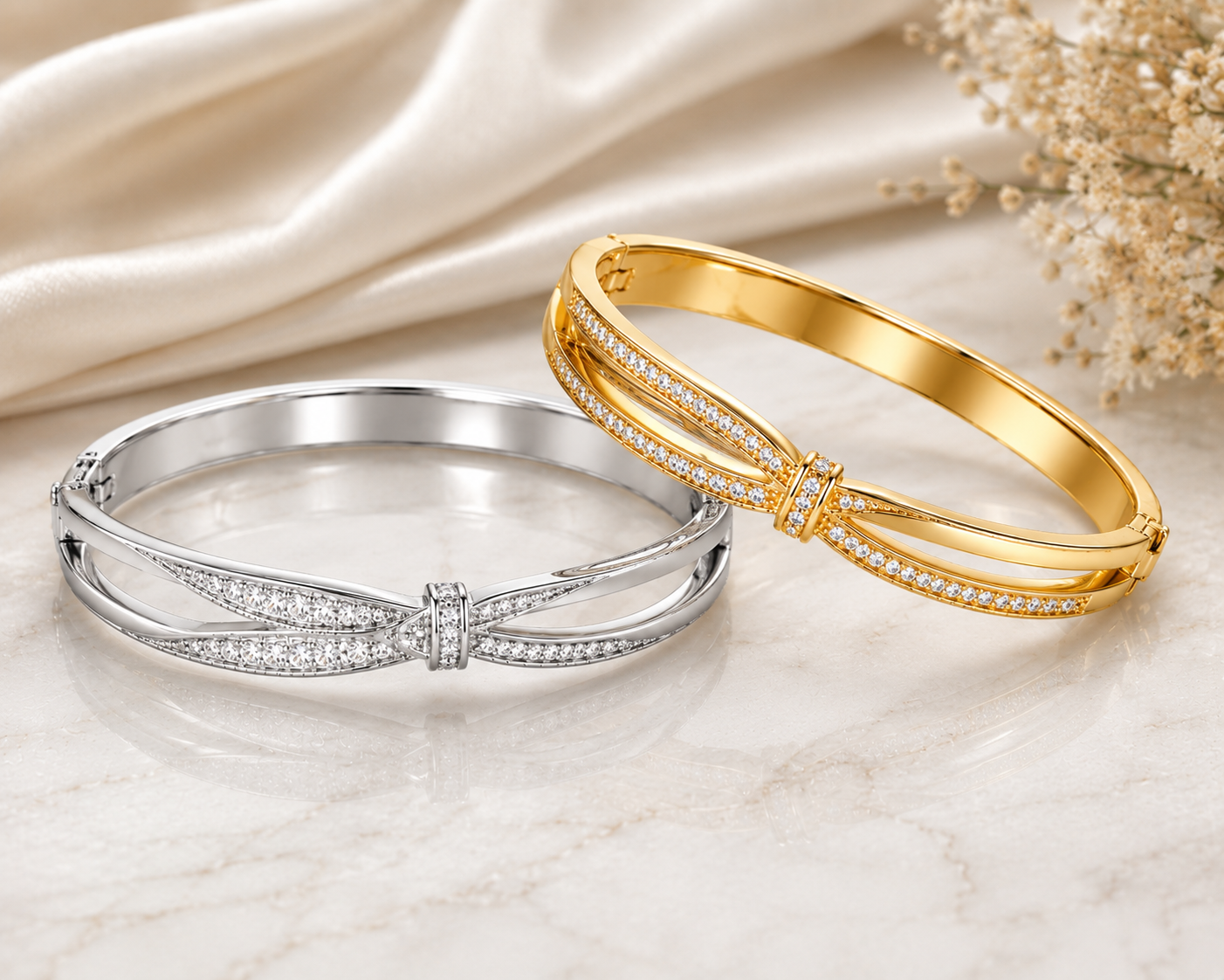 Silver bangle